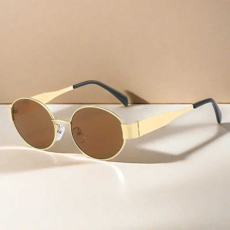Chic Vintage Oval Sunglasses™ - Labubu Company
