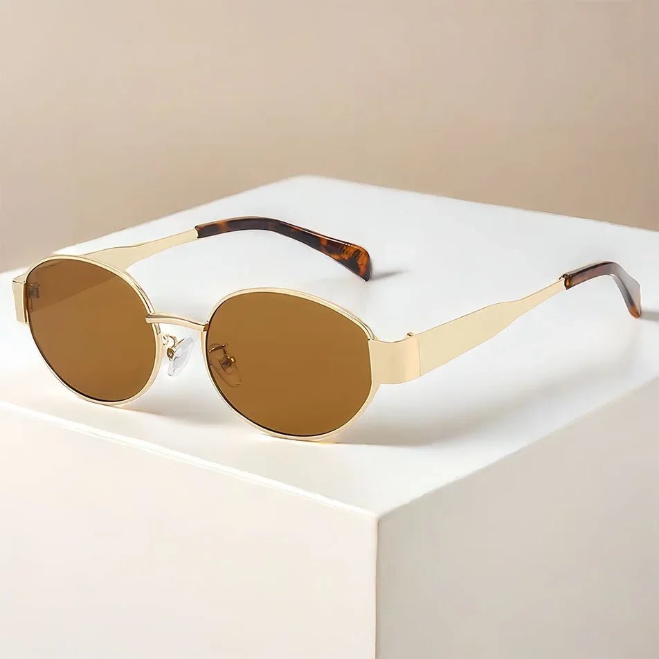 Chic Vintage Oval Sunglasses™ - Labubu Company