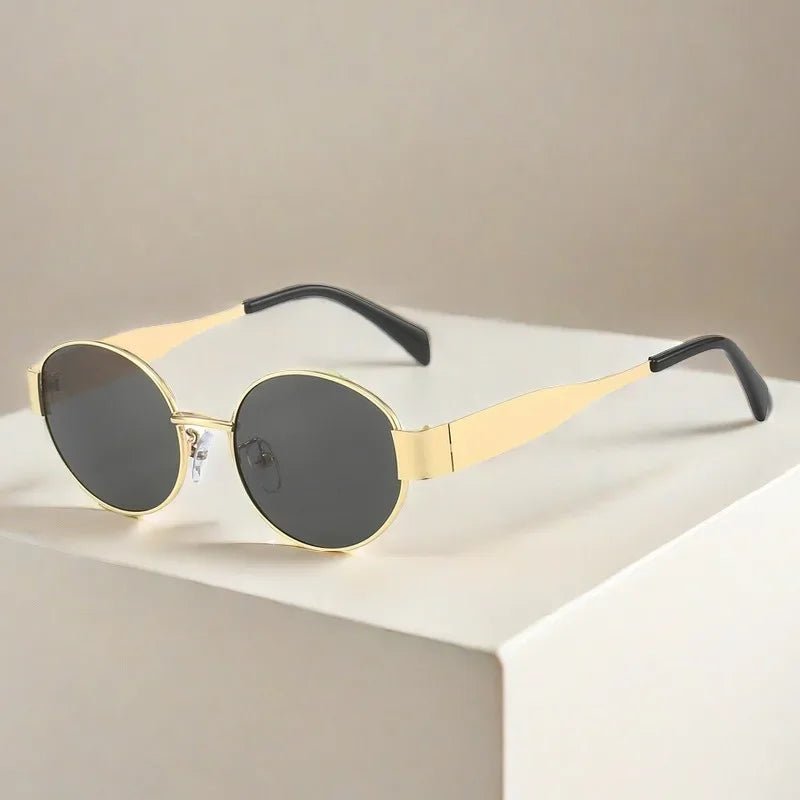Chic Vintage Oval Sunglasses™ - Labubu Company